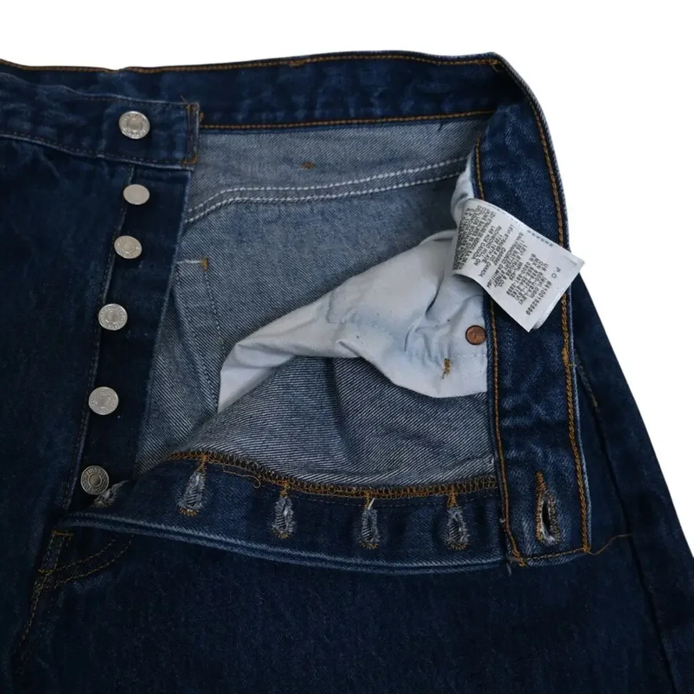 Levi's 501 Men's Button Fly Straight Leg Jean 40X38